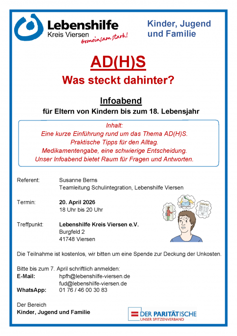 Infoabend - Flyer