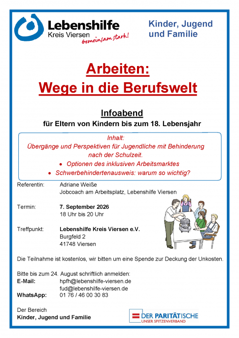 Infoabend - Flyer