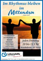 Im Rhythmus bleiben im Mittendrin in Vorst - jeden Dienstag