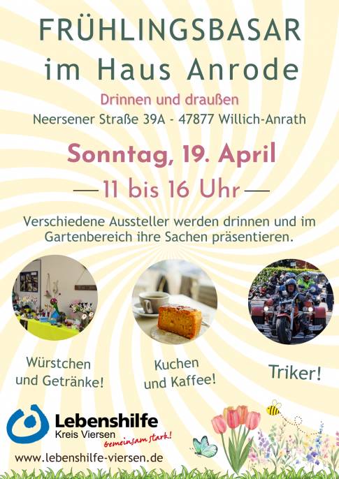 Frühlingsbasar im Haus Anrode