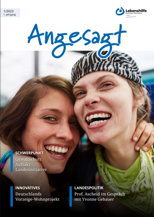 Angesagt - die neue Verbandszeitschrift der Lebenshilfe NRW ...