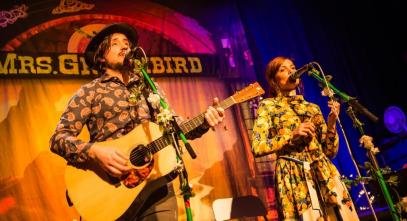 Mrs. Greenbird zu Gast in Viersen beim Familienfest der Lebenshilfe Foto: © Wolfgang Vogt