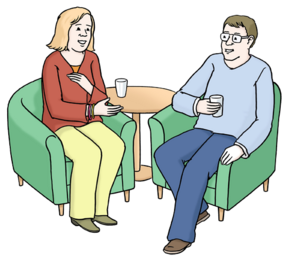 Gespräche, Beratungen und Lerntreffen